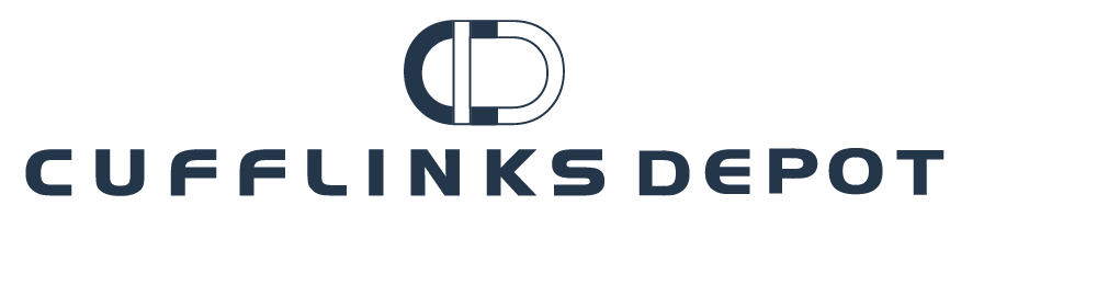 Cufflinks Depot Navy Logo